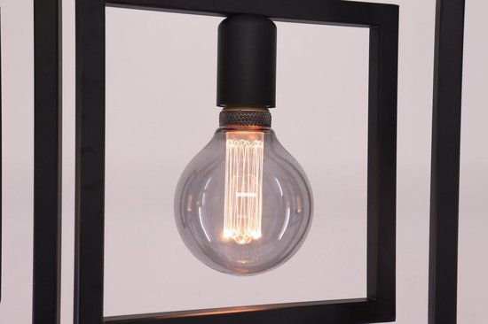 Hanglamp Foldable zwart rechthoek draaibaar 160cm | bol.com
