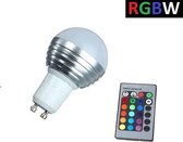 LED Bollamp RGB + Koel Wit - 5 Watt - GU10