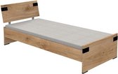 WOONENZO - Tienerbed Liverpool - kinderbedden 90x200 - kinderbedden