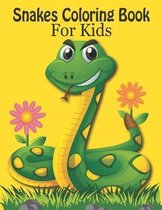 Snakes Coloring Book For Kids