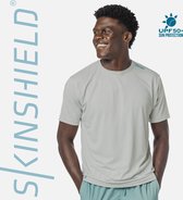 SKINSHIELD - UV-sportshirt met korte mouwen voor heren - S