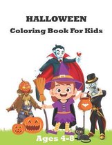 halloween coloring book for kids ages 4-8