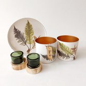 Gina Da - Geschenkset - Cadeau pakket - Giftbox - Kadoset - Delta deco ferm - Pot - Decoratieplateau