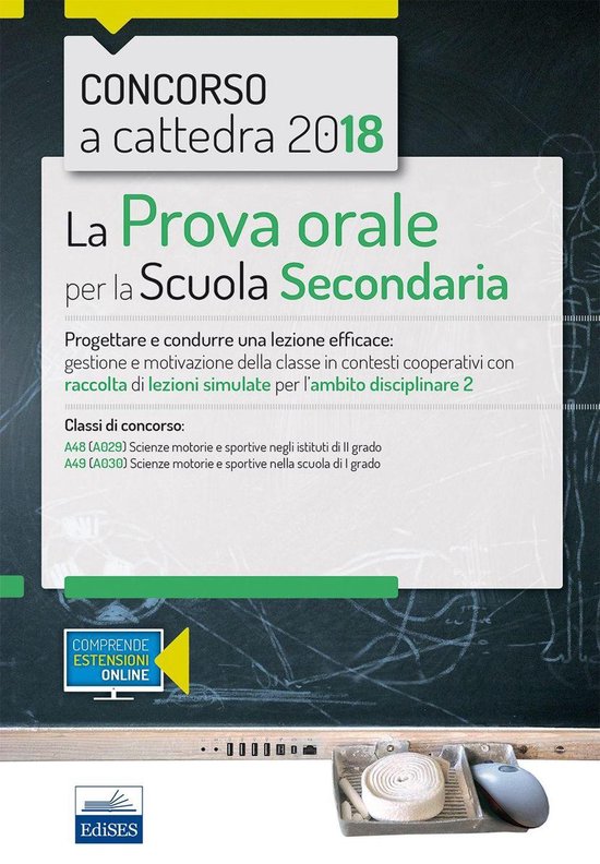 Concorso a cattedra - La prova orale per l'Ambito disciplinare 2 (Scienze motorie)