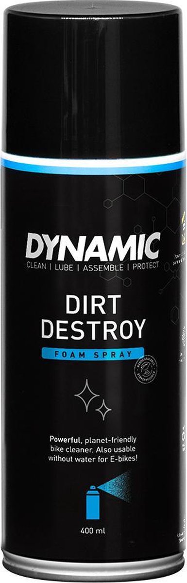 Dynamic Dirt Destroy Foam Spray - Fietsreiniger foamspray - Fiets schoonmaken - Foam Spray - Fietsonderhoud - Dynamic