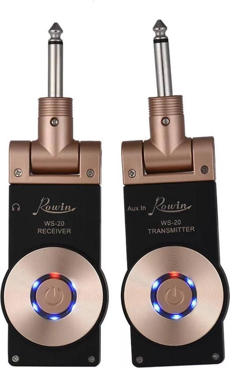 Rowin – Système De Guitare Électrique Sans Fil Ws-20, Transmission Et  Réception, Transmetteur Numérique Pour Guitare Basse, Violon, Connexion  Amp, 100ft - Peças E Acessórios Para Instrumentos Elétricos - AliExpress