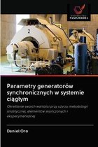 Parametry generatorów synchronicznych w systemie ciąglym