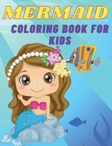 Mermaid coloring book for kids