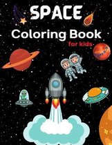 space coloring book for kids 4-8 year old: Space Surfer