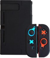 Shopping Moments - Nintendo switch siliconen Case – Cover – Beschermhoes - Zachte TPU Cover zwart