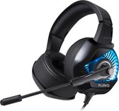 FlinQ Ectrix I Gaming Headset - Koptelefoon voor gamen - Hoogsensitieve microfoon - 3.5mmjack + USB-A kabel voor led licht