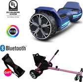 Gyroor G5 + Denver Hoverkart | Oxboard |6.5 Inch Wielen | Hoverboard met Hoverkart | Blauw