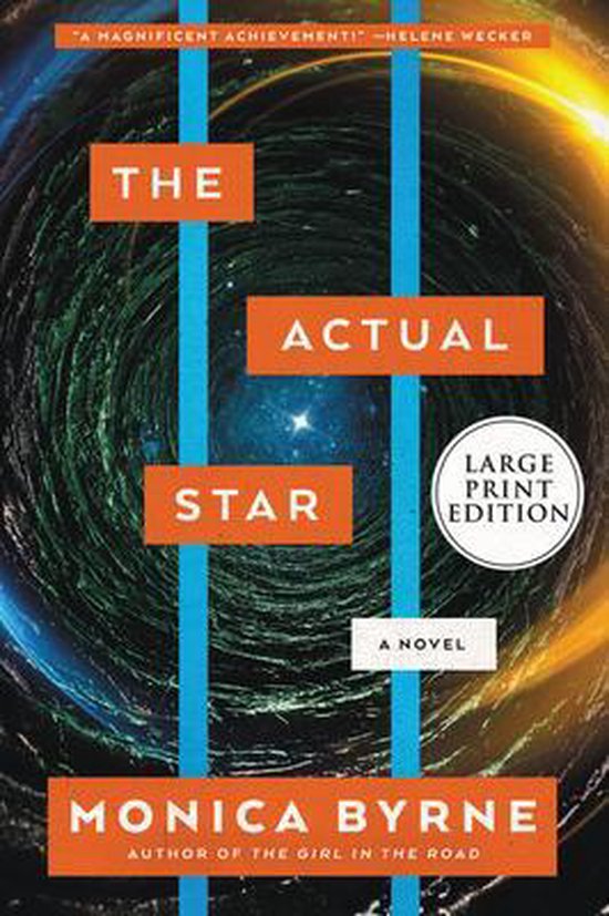 The Actual Star: A Novel [Large Print] - cover