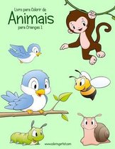 Animais Para Crianças- Livro para Colorir de Animais para Crianças 1