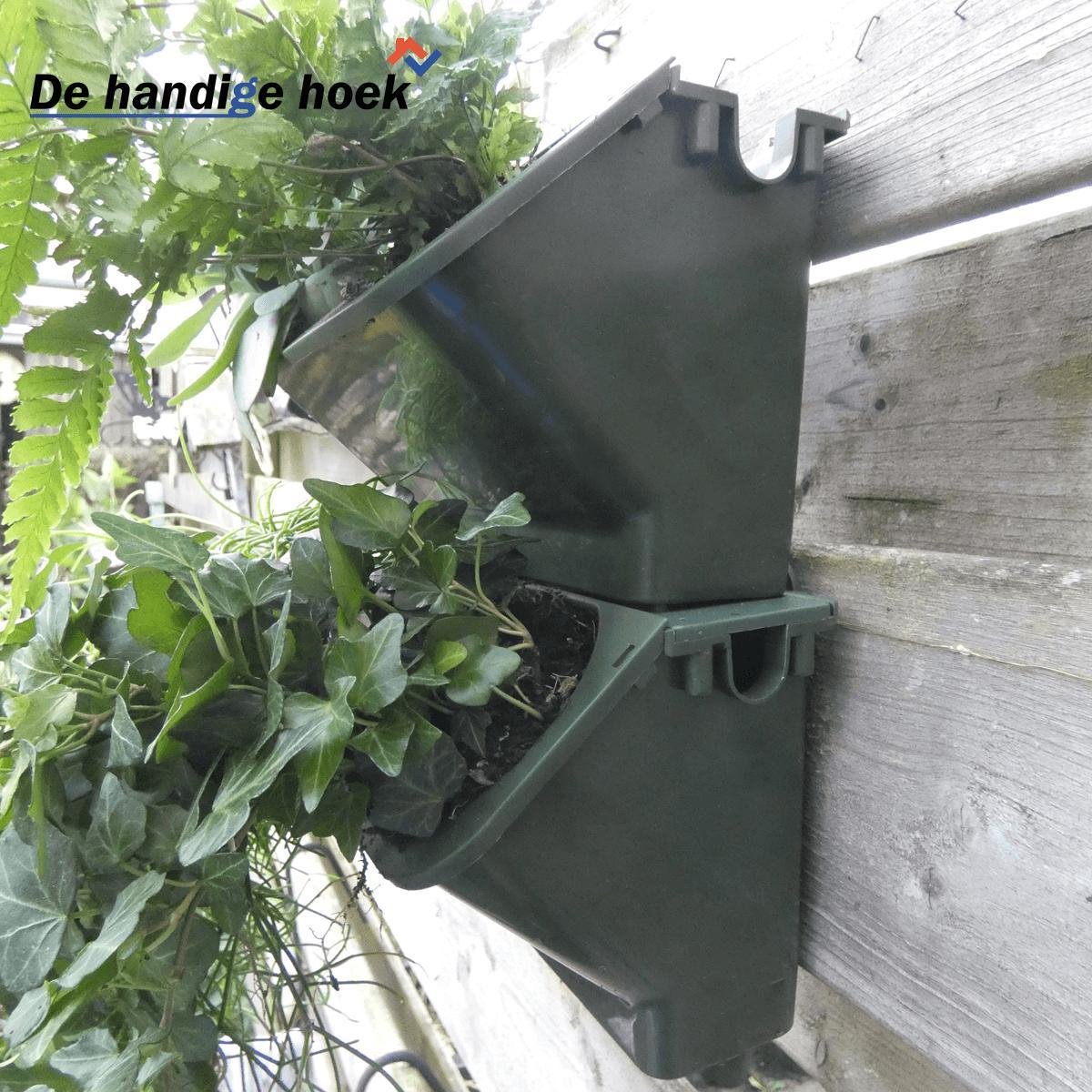 Email schrijven Grillig auditorium De handige hoek / plantenbak voor buiten en binnen - plantenrek - bloempot  buiten –... | bol.com