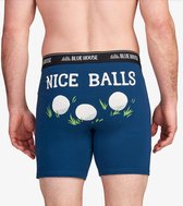 Little Blue House, Boxer homme bleu Nice Balls taille M