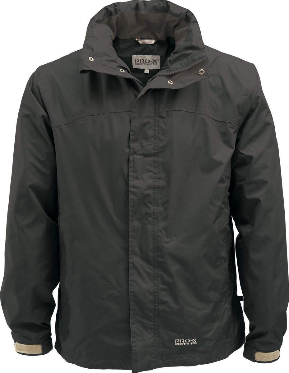 Pro-x Elements Regenjas Meran Heren Polyester 3xl Antraciet