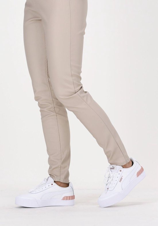 PUMA Carina Lift Metallic Pop Dames Sneakers - Puma White-Puma White-Rose  Gold - Maat 37 | bol.com