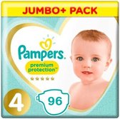 Pampers Premium Protection Luiers Maat 4 - 96 Luiers Jumbo+ Pak