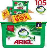 Ariel 3-1 Regular Pods - Wasmiddel - Voordeelverpakking - 105 stuks