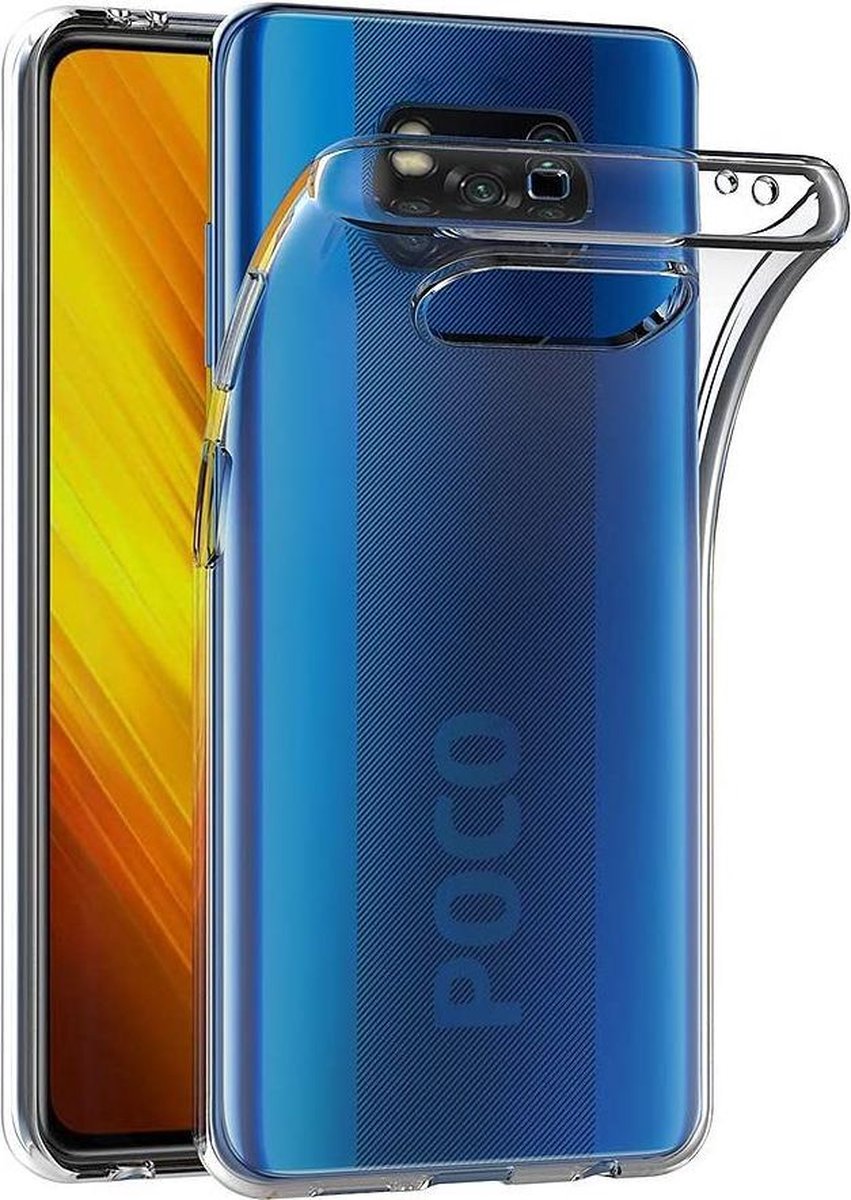 Silicone hoesje Geschikt voor: Xiaomi Poco X3 / X3 Pro - transparant
