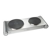 Bourgini Duo Hot Plate - Elektrische Kookplaat - 2 pits