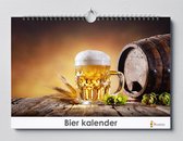 Bier kalender 35x24 cm | Bier verjaardagskalender |Bier wandkalender | Verjaardagskalender Volwassenen