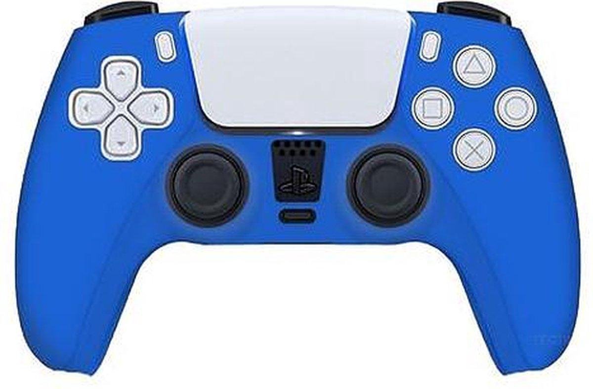 Playstation 5 Controller Skin - PS5 Silicone Hoes - Playstation 5 Accessoires - Cover - Hoesje - Siliconen skin case - Blauw