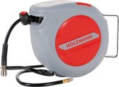 Holzmann Pneumatisch nietpistool met luchtslanghaspel 15 Meter