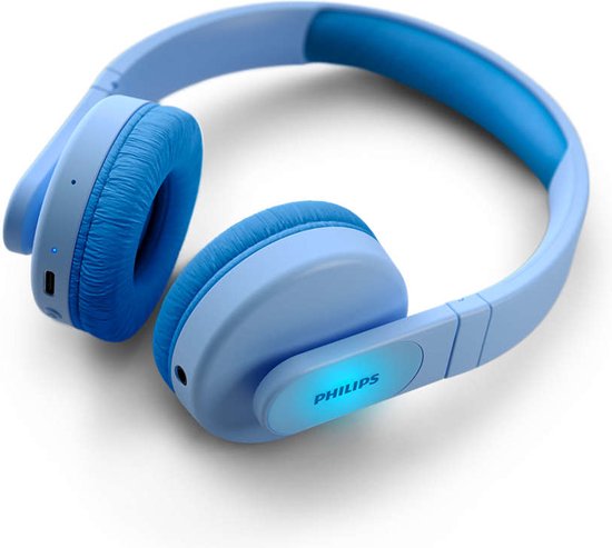 TAK4206 - Bluetooth Kinder - On-Ear Volumebegrenzing - Blauw bol.com