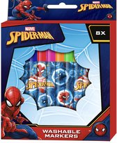Marvel Spiderman - Stiften - Uitwasbaar - Kleurstiften