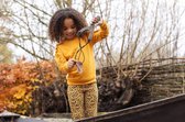 Koko Noko meisjes panter broek Black Ochre
