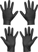 Gripp-It nitril handschoenen XL zwart dispenserdoos van 50 stuks