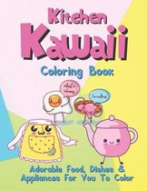 Kitchen Kawaii Coloring Book
