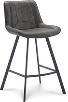 Icon Living - Barkruk 65 Leeds - Graphite - set van 2