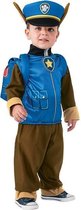 Paw Patrol Chase kostuum verkleedpak (4-delig) - maat 98/104 - (S) 3-4 jaar