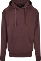 Heren Hoody - Hoodie - Overdyed Hoody cherry