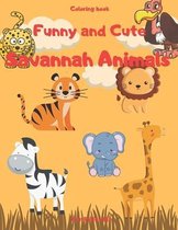 Savannah Animals Coloring Book