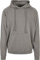 Heren Hoody - Hoodie - Overdyed Hoody asphalt