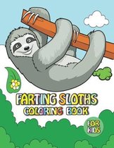 Farting Sloths Coloring Book For Kids