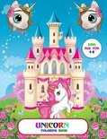 Unicorn Coloring Book for Kid Ages 4-8