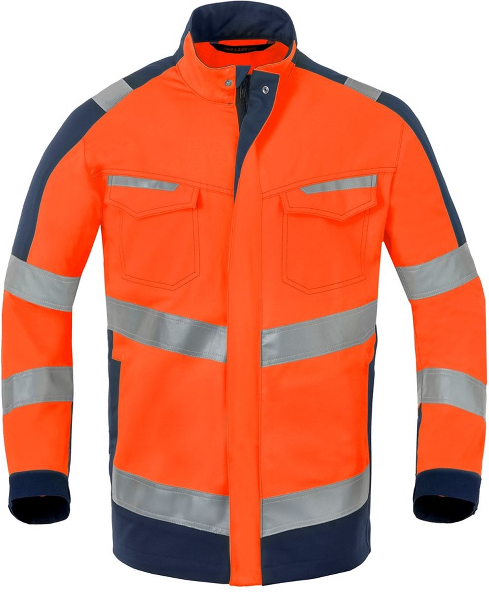 Havep 50169 Jack Fluo Oranje/Marine maat 64