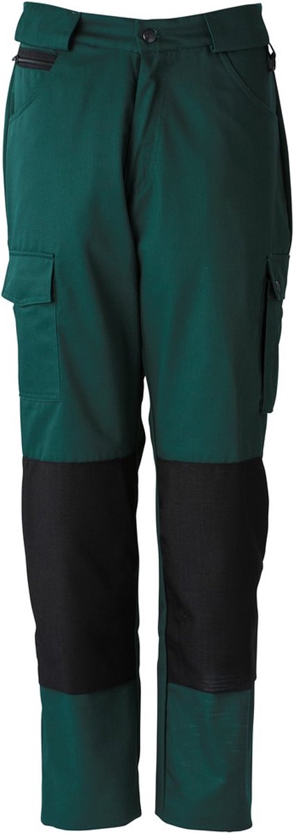 HAVEP Werkbroek Worker kniezakken 8597 - Flessengroen/Zwart - 54