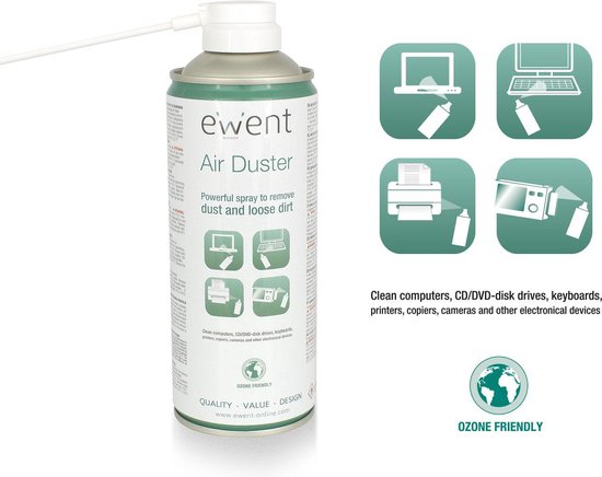 Spuitbus met perslucht, 400 ml