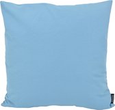 Florea Uni Blauw Kussenhoes | Katoen / Polyester | 45 x 45 cm