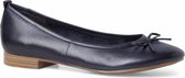 Tamaris Dames Ballerina 1-1-22114-26 805 blauw smal Maat: 39 EU