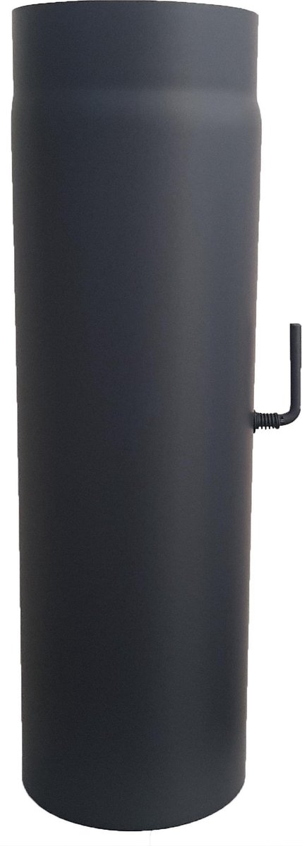 Nedco BV Zwart staal 2 mm 150 mm pijp 50 cm + klep