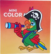 Mini-kleurboek "Piraat" +/- 48 Pagina's