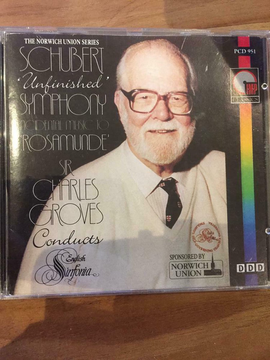 Schubert , English Sinfonia – 'Unfinished' Symphony - Incidental Music To Rosamunde