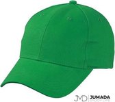 Jumada's Baseball Cap - Baseball Pet - Met 6 Panelen - Katoen - Groen